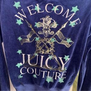Juicy Couture Purple Velour Hoodie